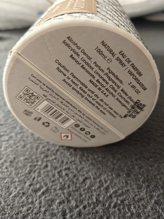 Lattafa white intense