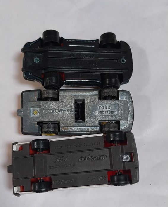 Lote de 3 miniaturas antigas Majorette 1/64