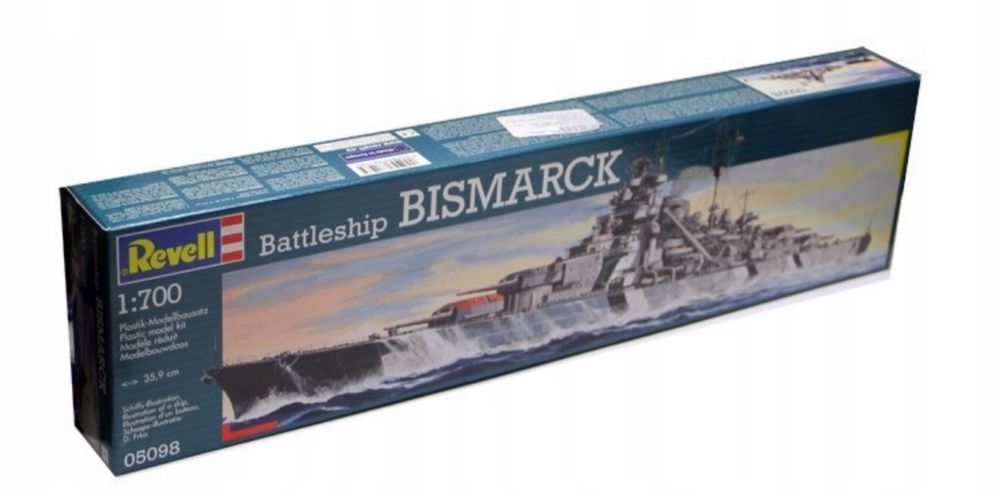 Model do sklejania Revell 05098 Bismarck