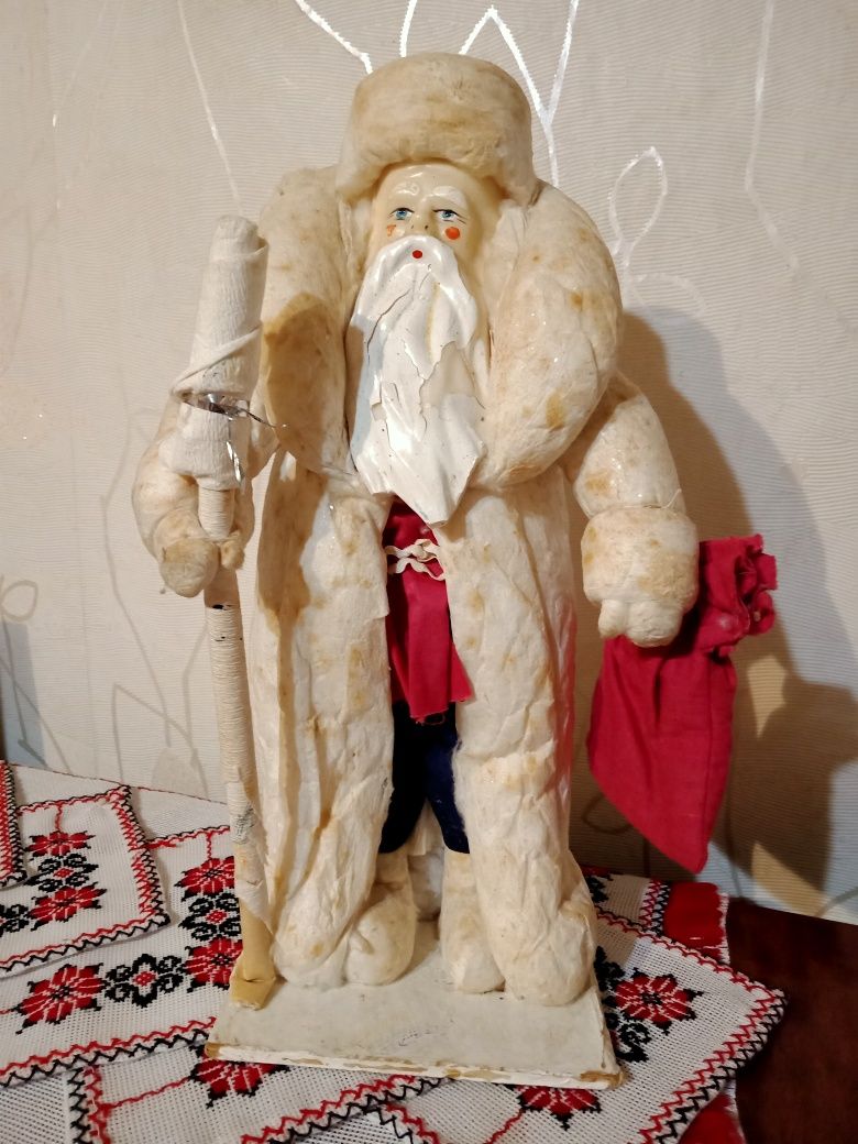 Дед Мороз , чернильница, открыткипроизводства СССР,