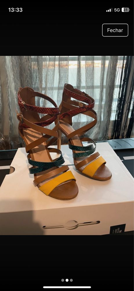 Sandalias de salto