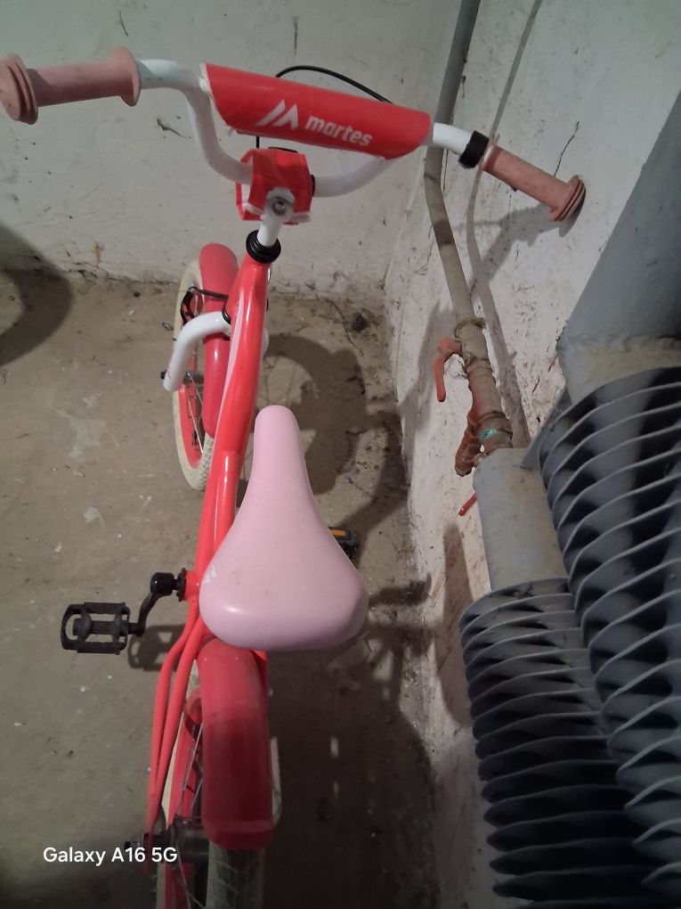 Rower dziewczęcy 16"
