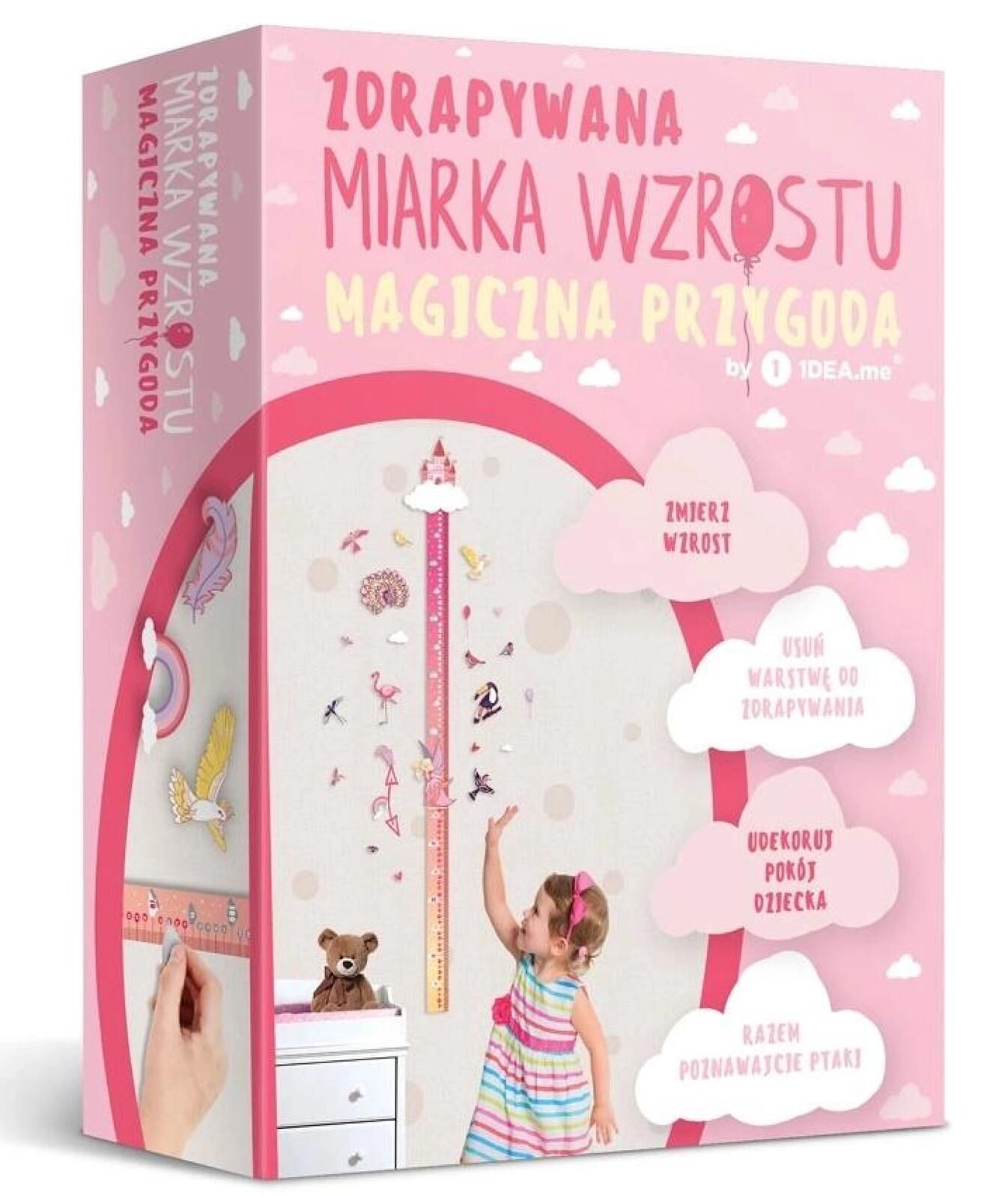 Zdrapywana Miarka Wzrostu Magiczne Przygody Rok wydania: 2017, oprawa