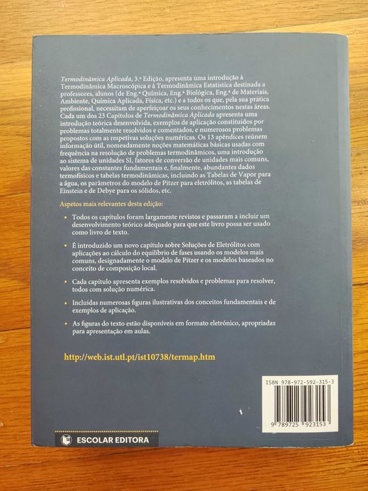 Termodinâmica Aplicada - Edmundo Gomes de Azevedo