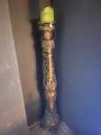 Candelabro de madeira
