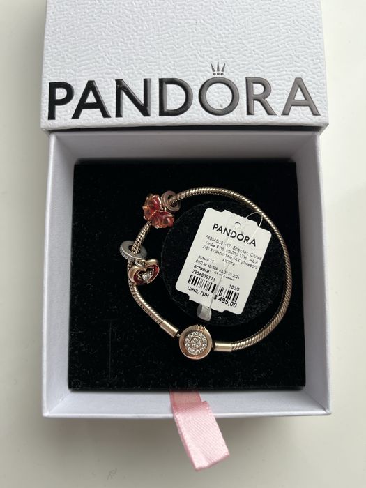 Пандора Pandora браслет намистини шарм корона