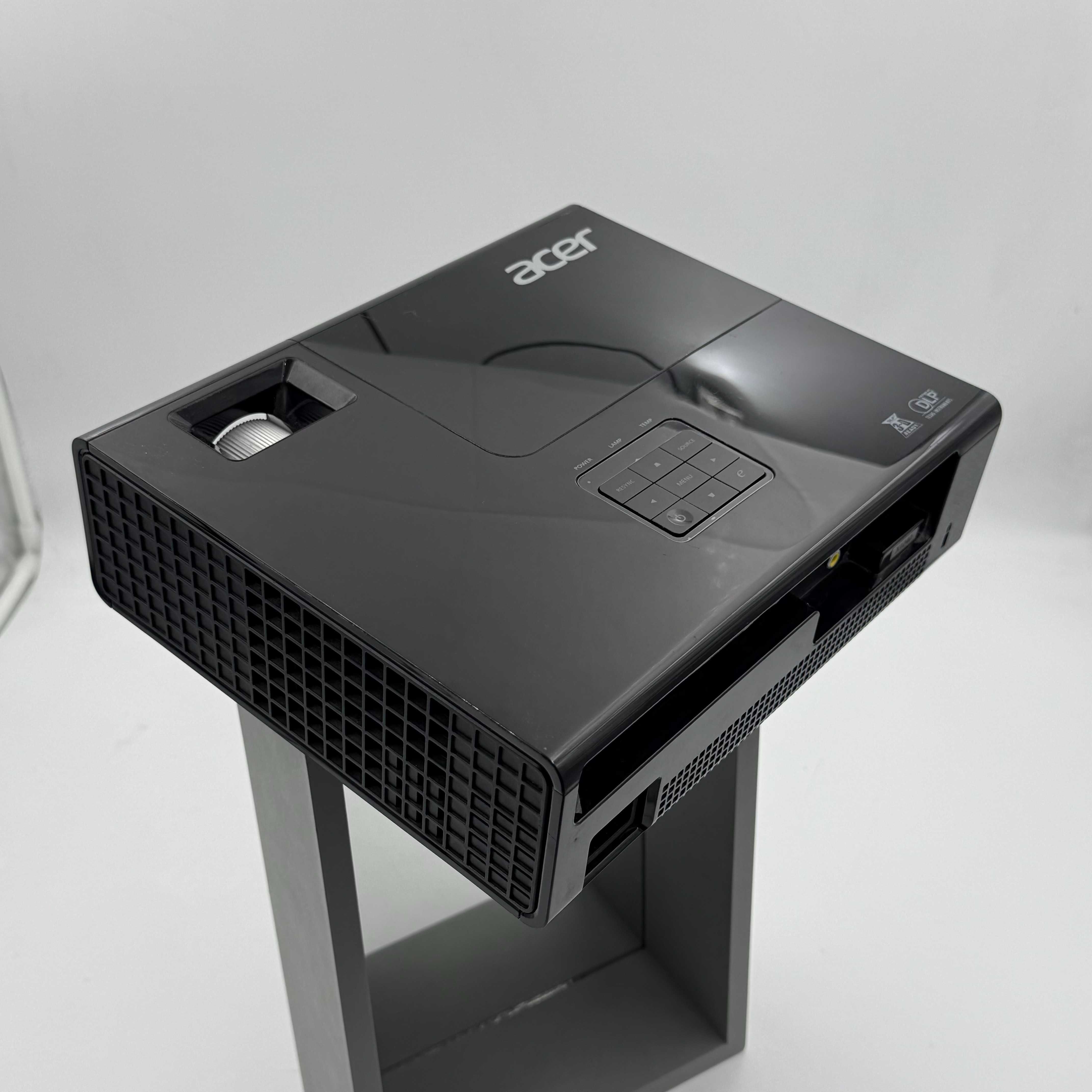 Projektor DLP ACER X1240 z pilotem torbą - SPRAWNY Okazja!