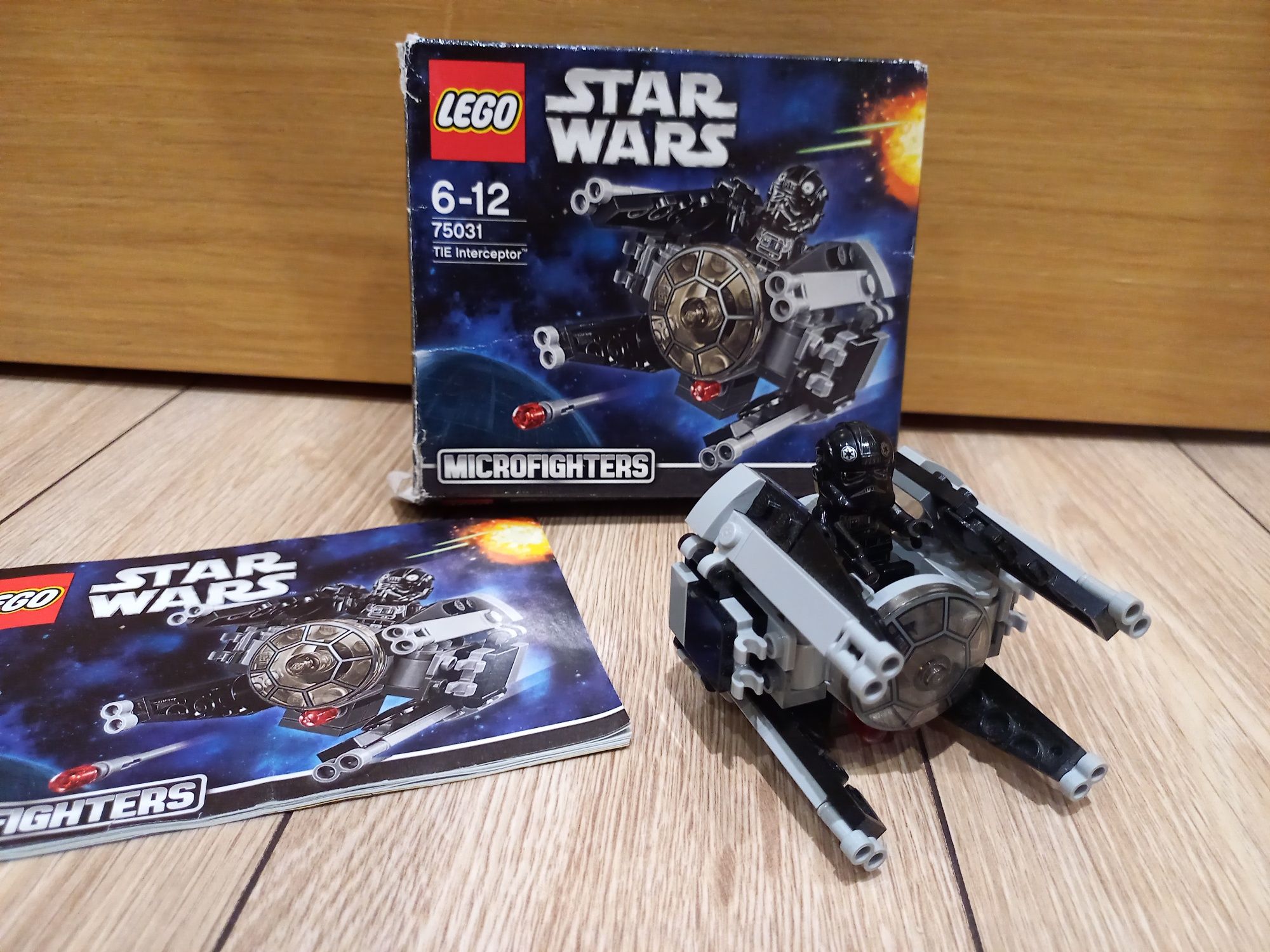 LEGO Star Wars 75031 Microfighters TIE Interceptor 2014 r 100% komplet