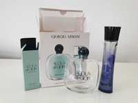 Pusty flakon po perfumach Armani Acqua di Gioa, Armani code