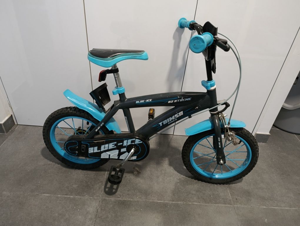 Bicicleta menino azul