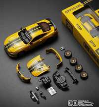 zestaw do tuningu modelu FORD MUSTANG GT 2018 skala 1:42 żółty