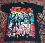 Футболка с группой Kiss 90-е гг