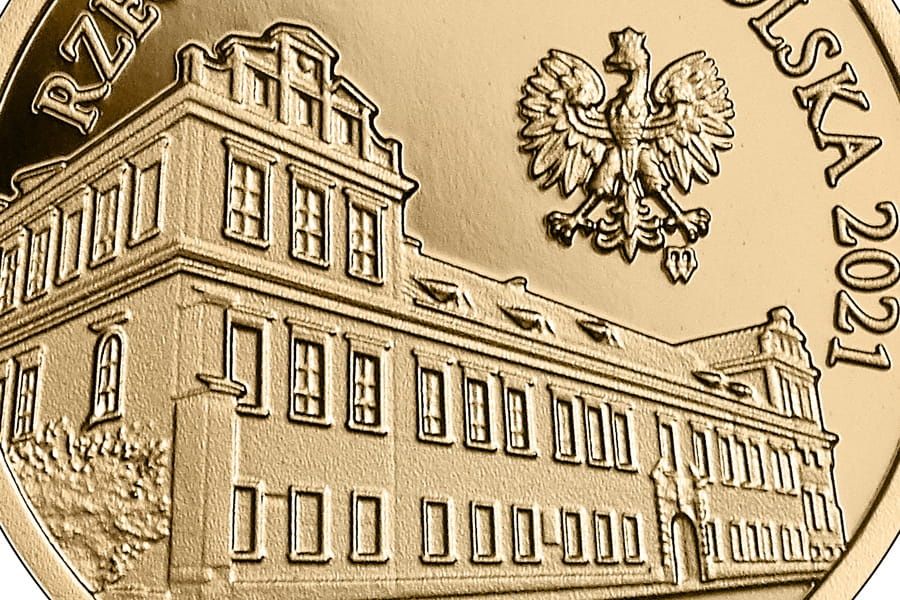 100 ZŁ PAŁAC BISKUPI W Krakowie 2021