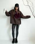 Me Gusta bluza dresowa kwiat nowa kolekcja one size new