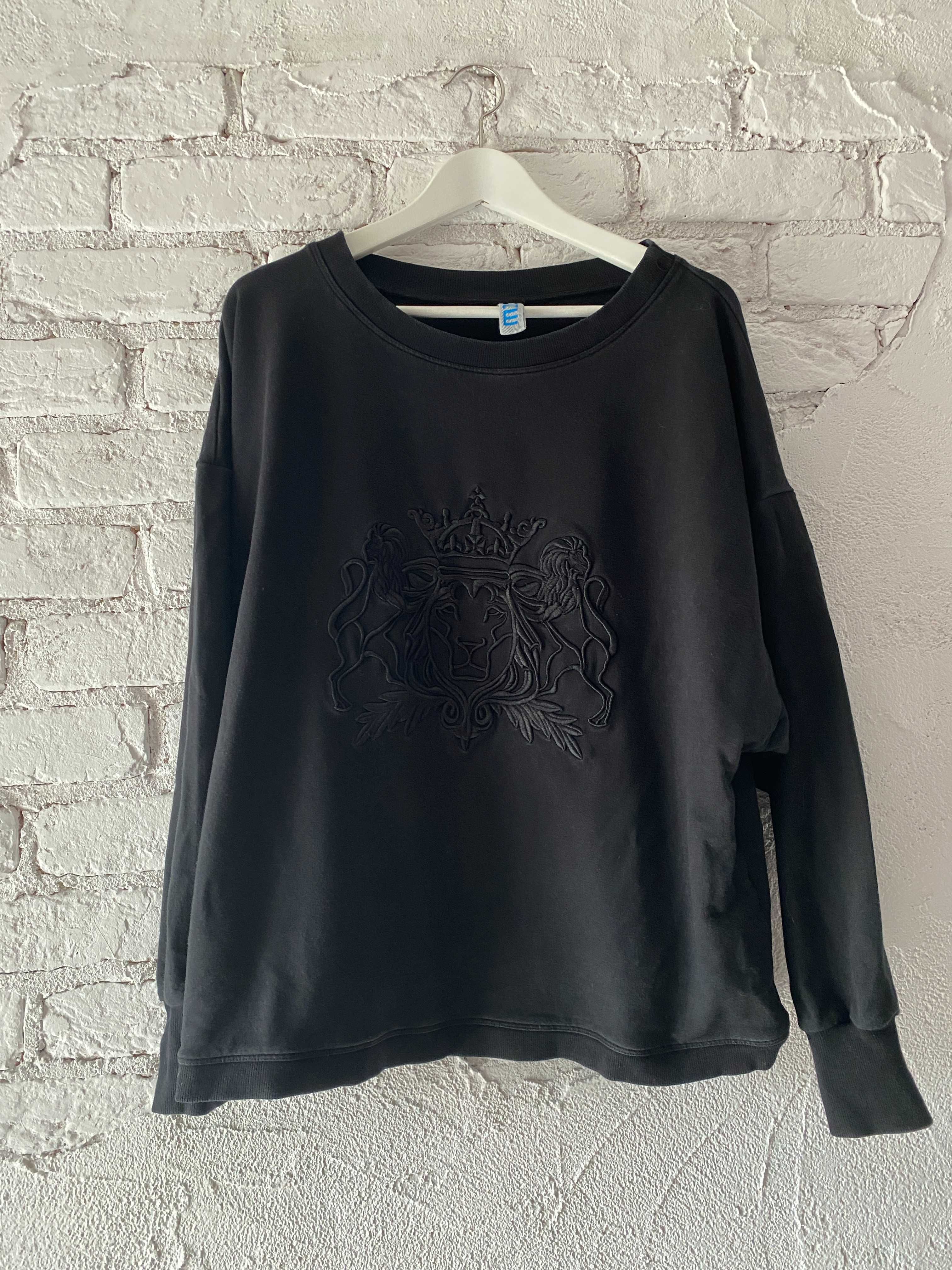 Czarna bluza Robert Kupisz S oversize