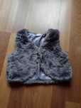 Kamizelka/bolerko - futerko H&M rozm. 92 - idealna do sukienki