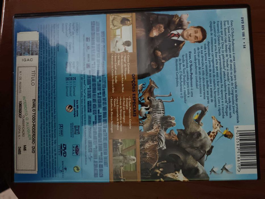 filme dvd original - Evan o todo poderoso