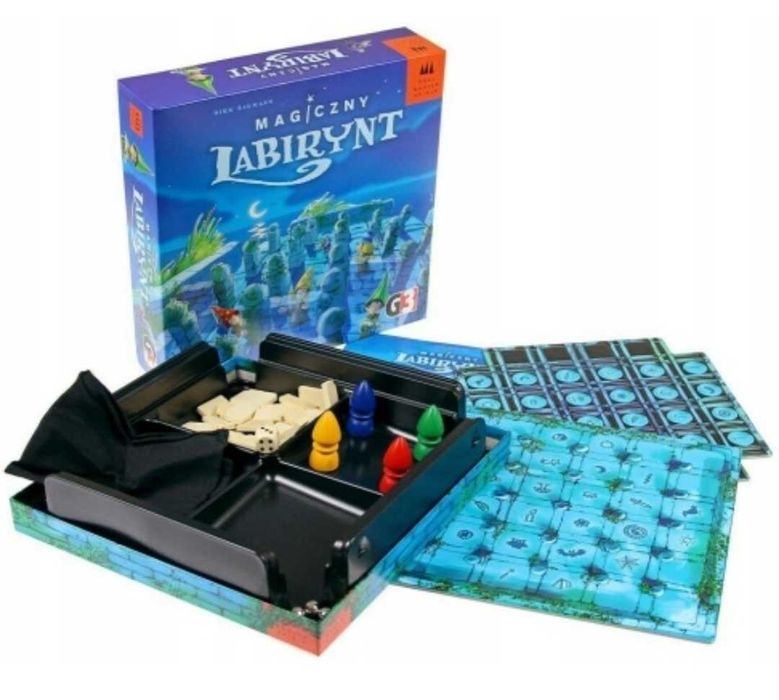 Mikołajki Magiczny labirynt Gra logiczna G3 6+ świetna gra