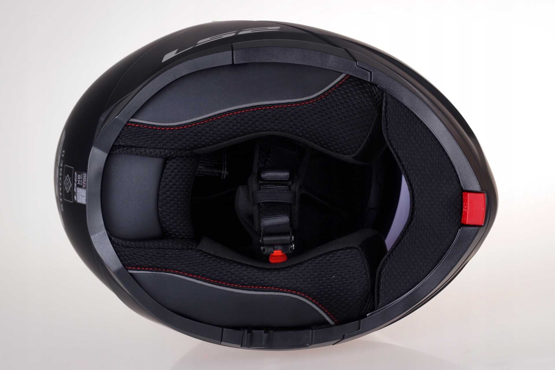Kask motocyklowy szczękowy LS2 STROBE II mat różne rozmiary wysyłka