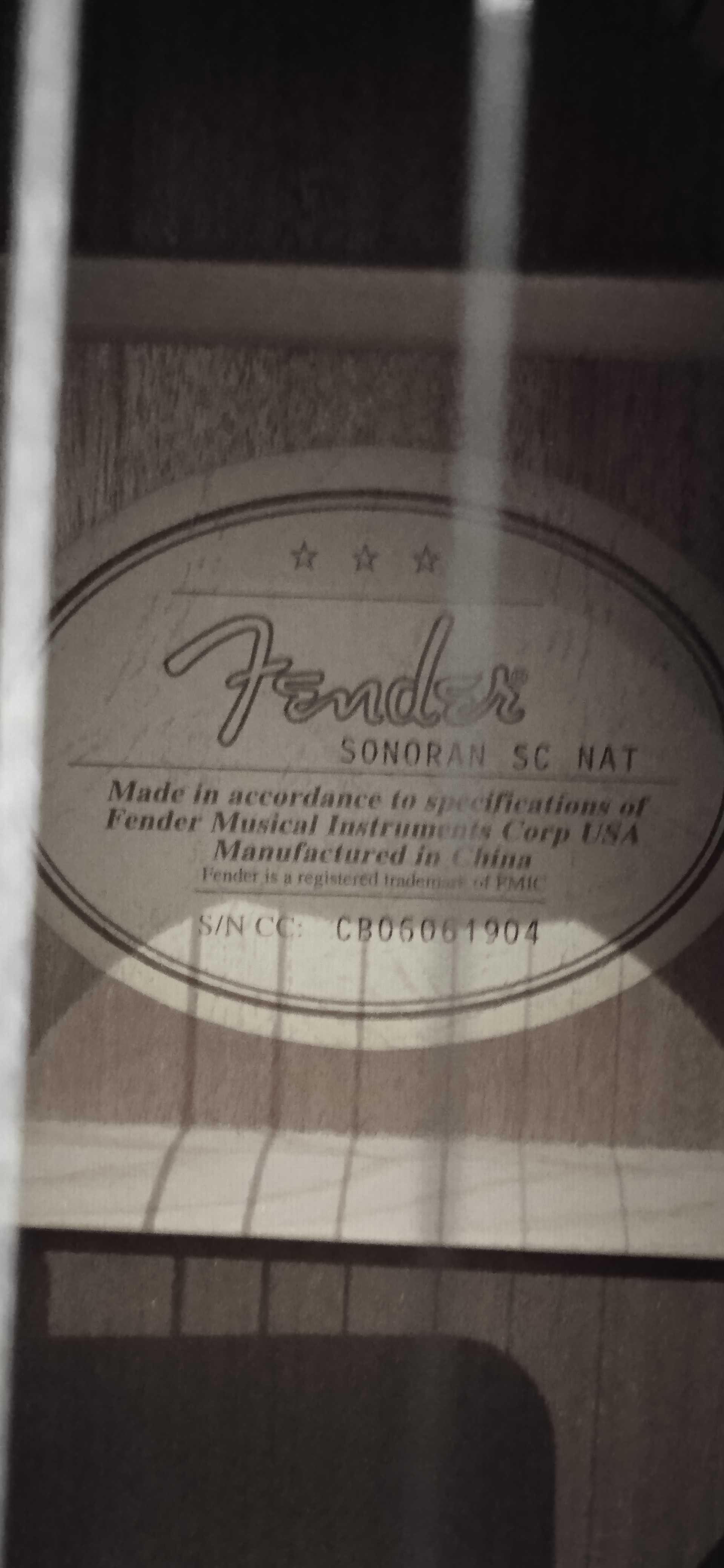 Fender Sonoran, de 2006