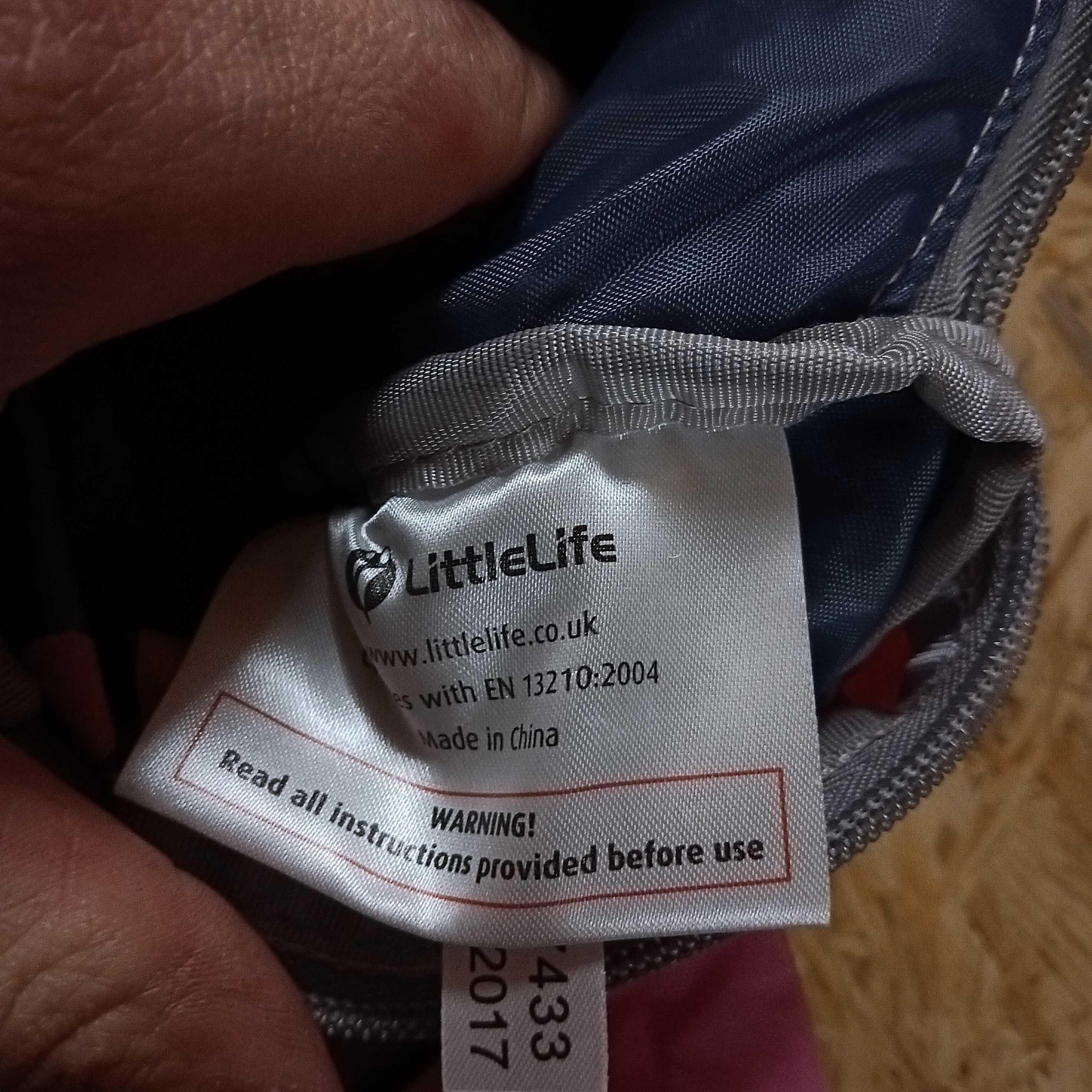 Plecak dla dziewczynki różowy Little Life motyl jednokom ze skrzydłami