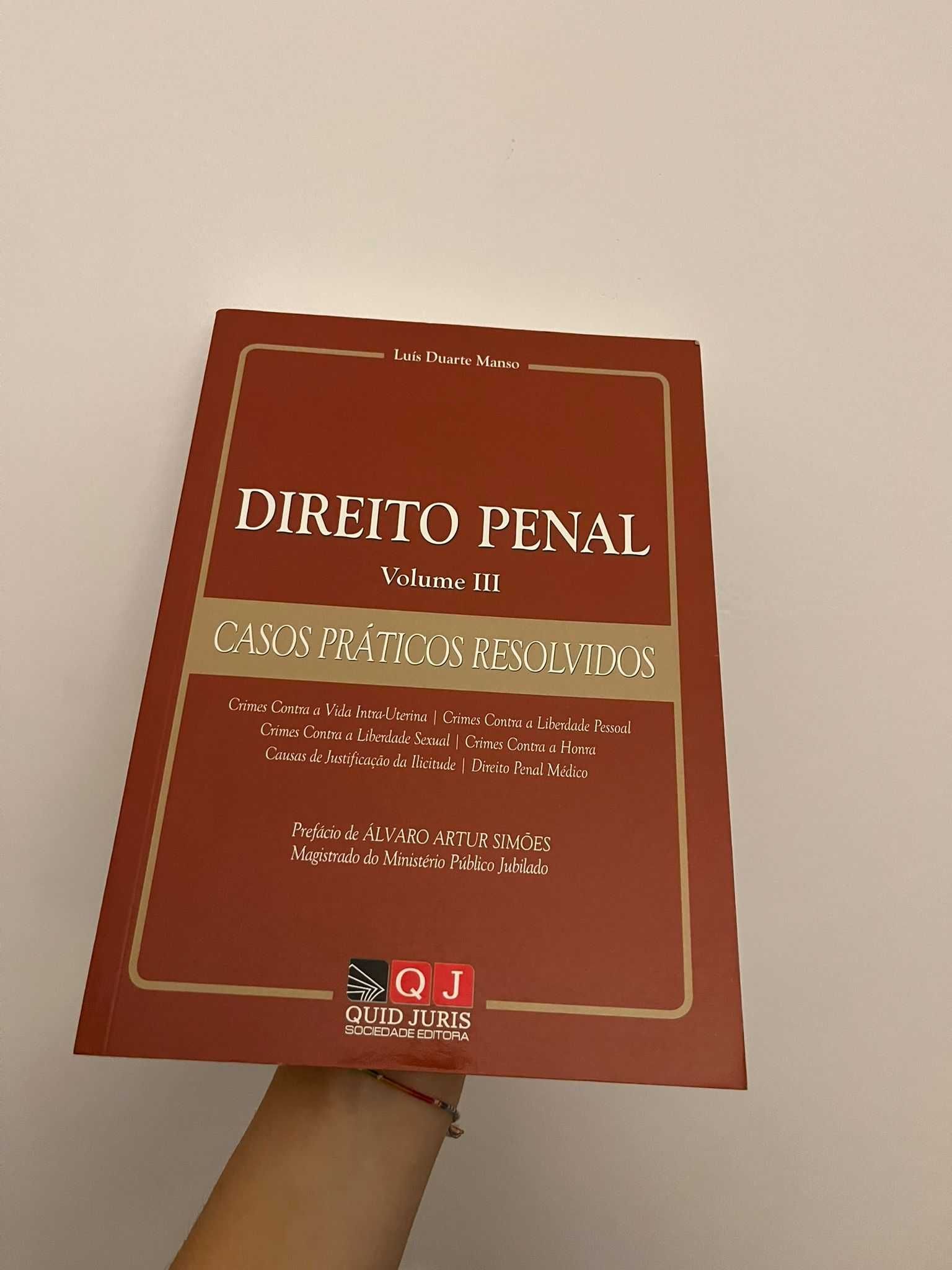 Direito Penal - Volume III - Casos Práticos Resolvidos