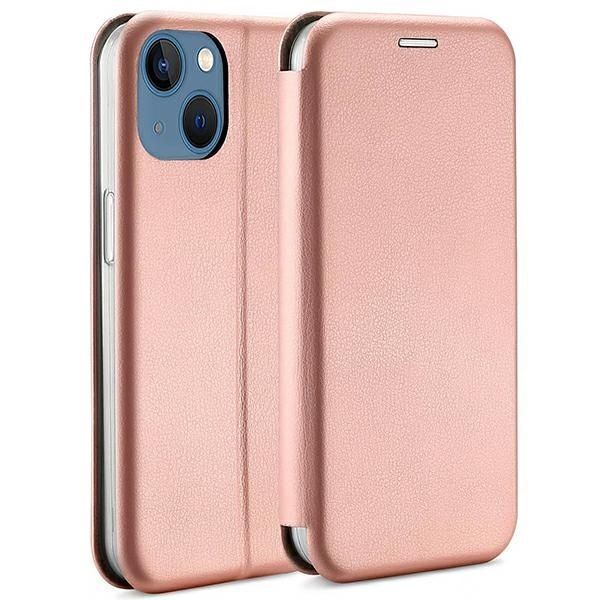 Etui na Telefon Beline Magnetyczne iPhone 14/15/13 6.1" Różowo Złoty