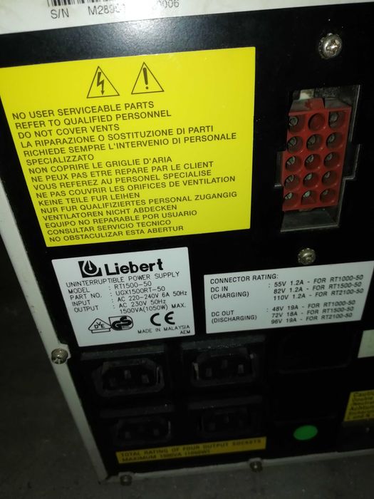 UPS Liebert RT1500 - 50