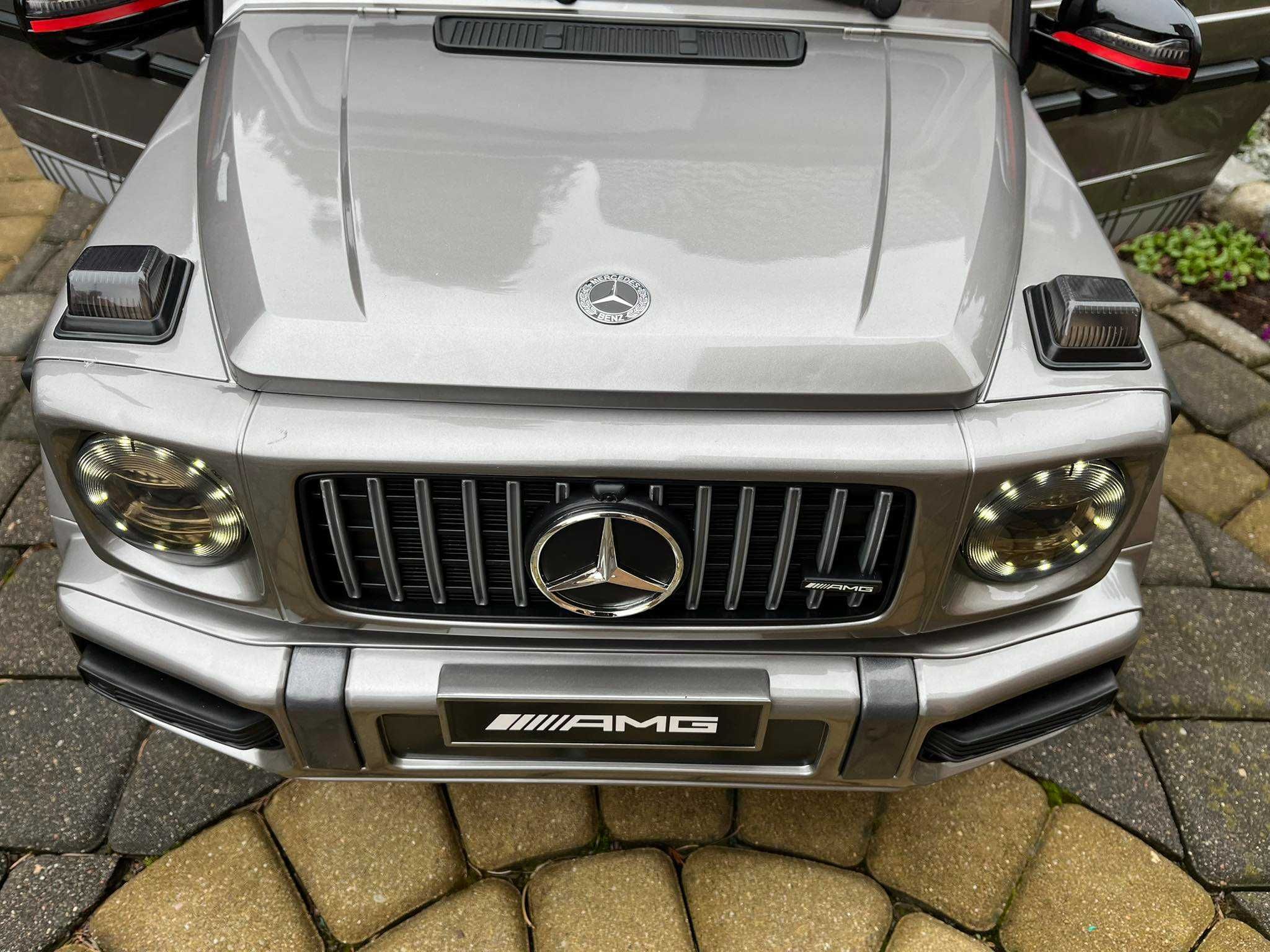 Auto na Akumulator Mercedes G63 AMG Szary Lakierowany.NOWY