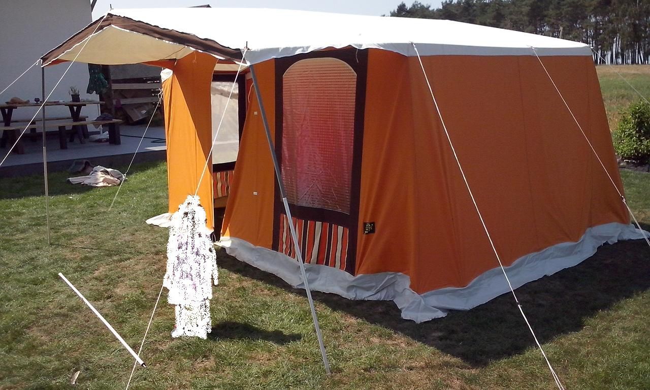 Namiot willowy 4osobowy z dwoma sypialniami