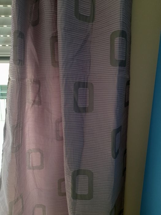 Conjunto de duas cortinas