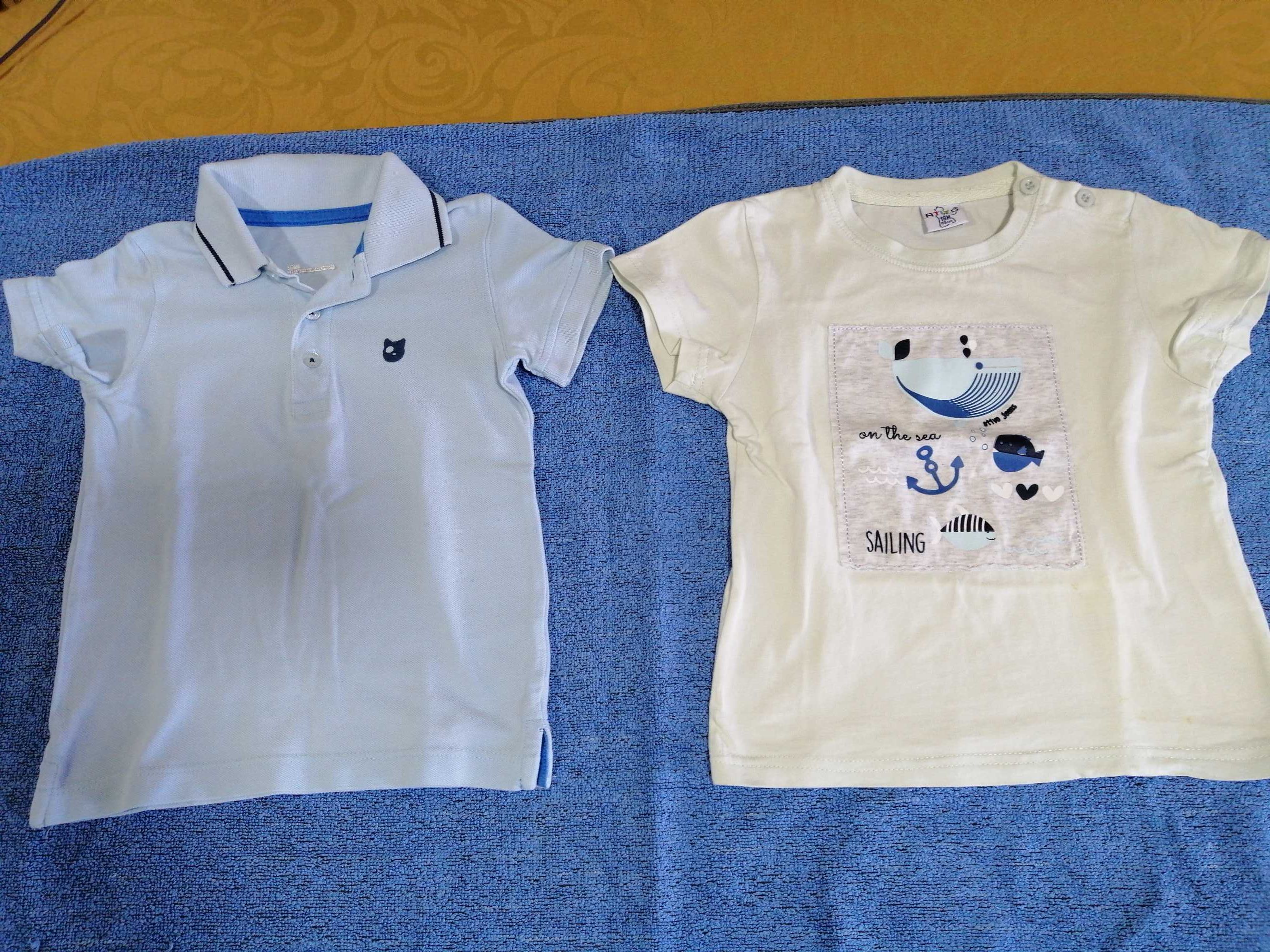Polo e t-shirt, Prenatal, 12-18 meses