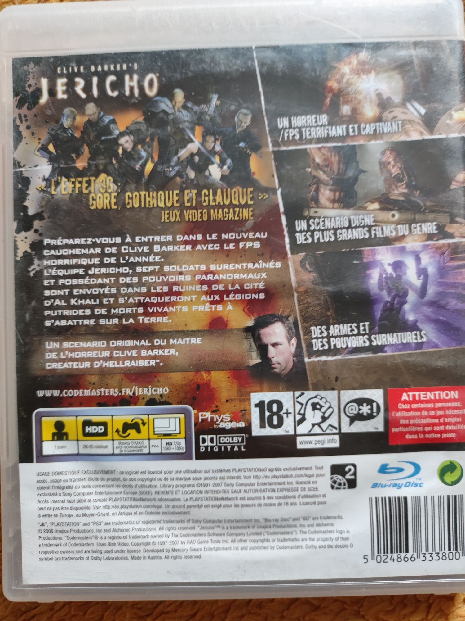 Jericho horror  na ps3