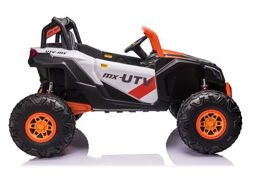 Auto na Akumulator Buggy UTV-MX Pomarańczowo-Biały LEAN CARS