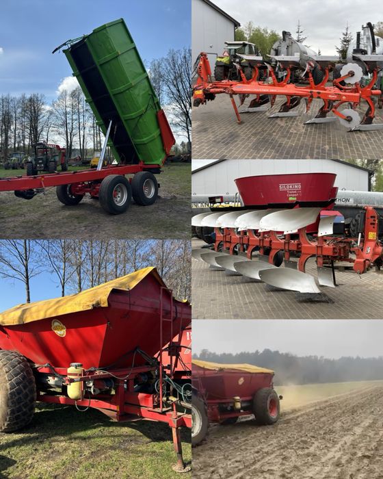 Wynajmę / wypożyczę maszyny rolnicze agregat wał rozrzutnik pług