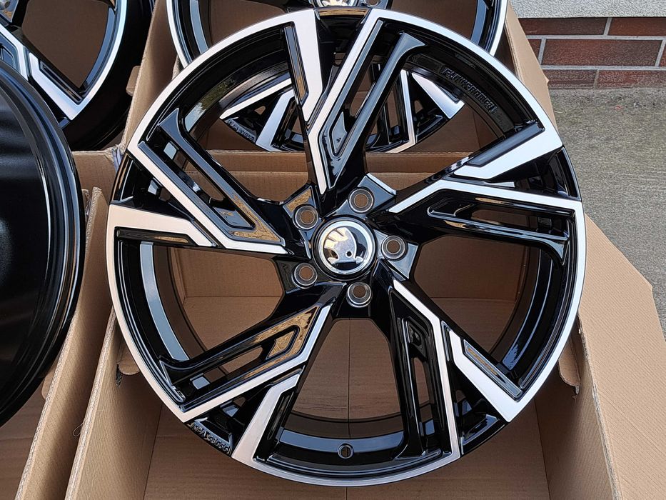 Alufelgi NOWE SKODA 19 5x112 Superb 2 , 3 , 4 Kodiaq ET30 CNC RS5