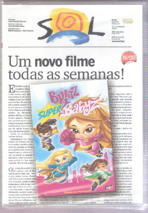 Filme DVD Bratz Super BabyZ