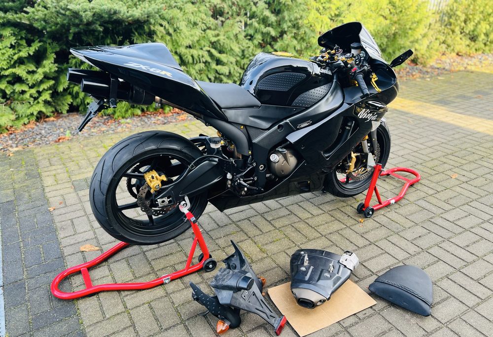 Kawasaki ZX6r Ninja 636 R6 Cbr Laser Gsxr 750 K&N R1 Zamiana na busa