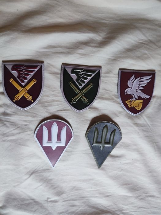 Шеврони нарукавні ДШВ з ПВХ