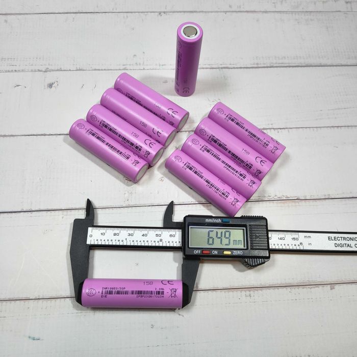Купить аккумулятор 18650 высокотоковый EVE INR18650 30P 3000mAh-30A