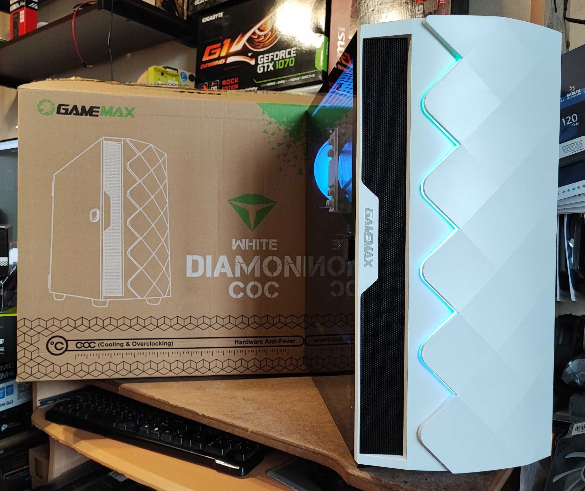 Потужний Ігровий ПК INTEL I5 12400F 4.4GHZ, RTX 4060, 32GB DDR4, SSD.
