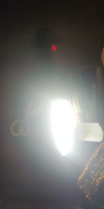 Latarka czołowa LED pasek COB