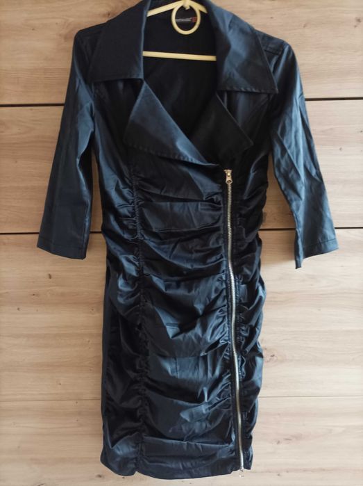 Sukienka czarna na zamek Matmazel rozm 36/38