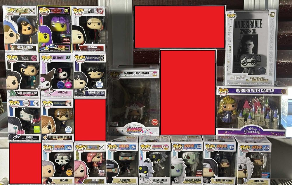 Фігурки Funko Pop аніме, фільми, серіали