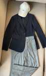 Marynarka damska granatowa Massimo Dutti