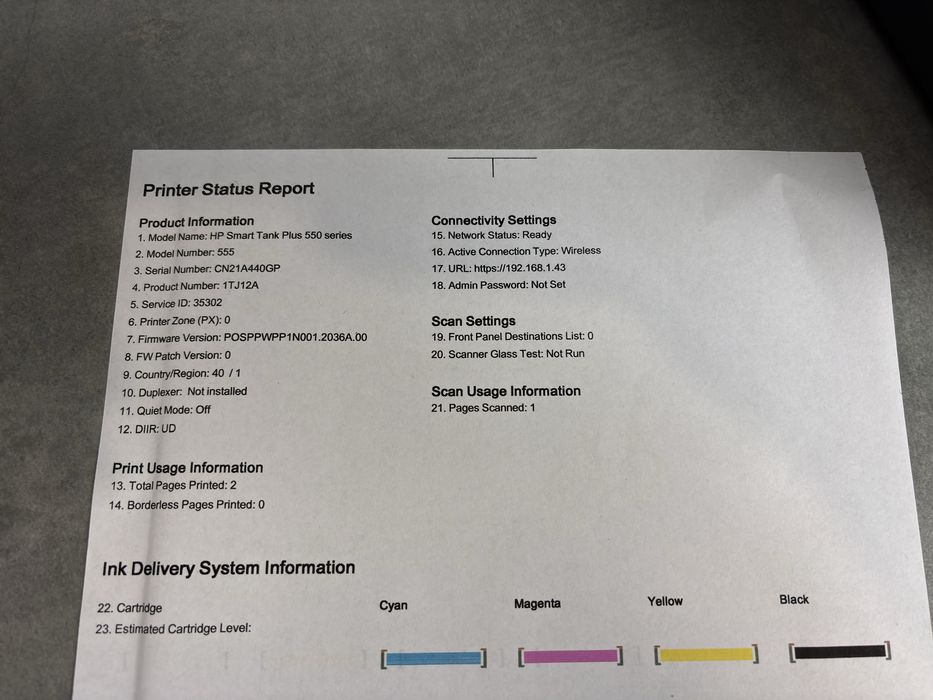 Drukarka HP Smart Tank 515 CISS drukarka z butelkami z tanimi tuszami