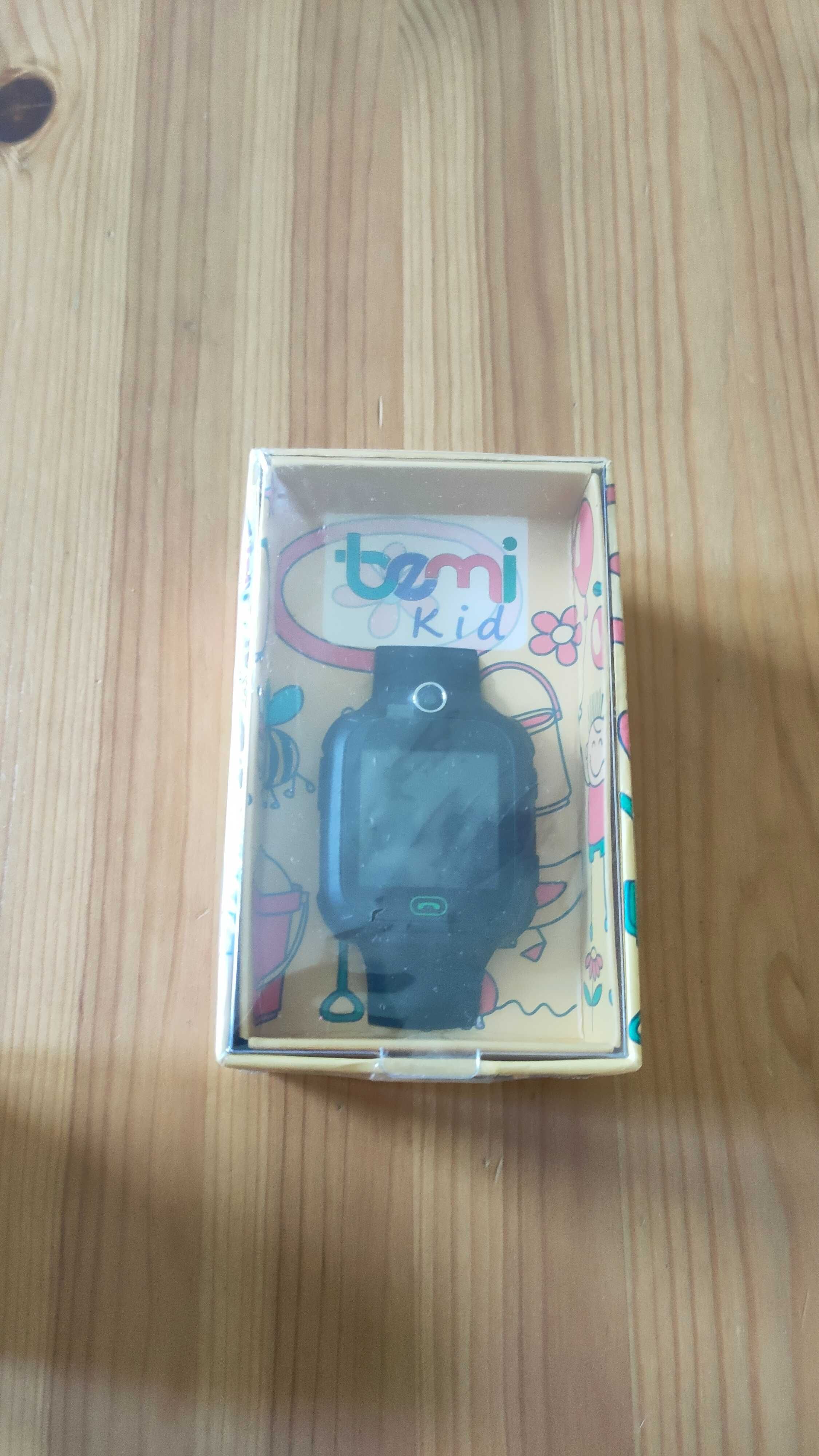 Zegarek smartwatch dla dziecka czarny bemi kid gps