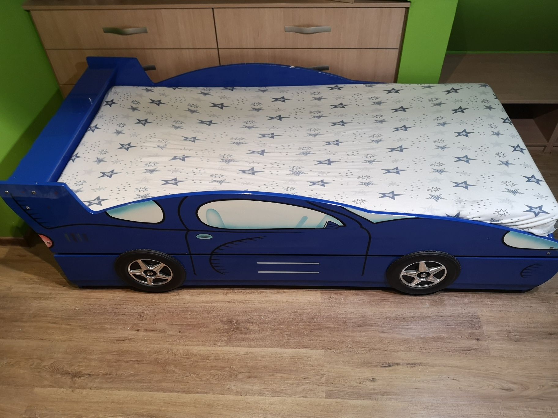 Łóżko dziecięce samochód łóżko podwójne dla chłopców