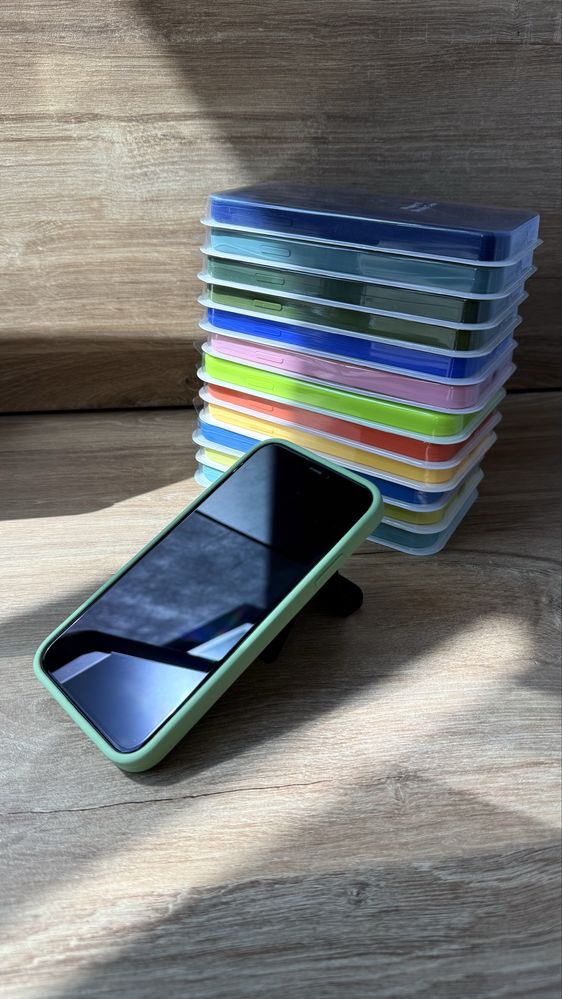 Чохол iPhone 11 та інші, чехол Айфон про макс квадратний борт