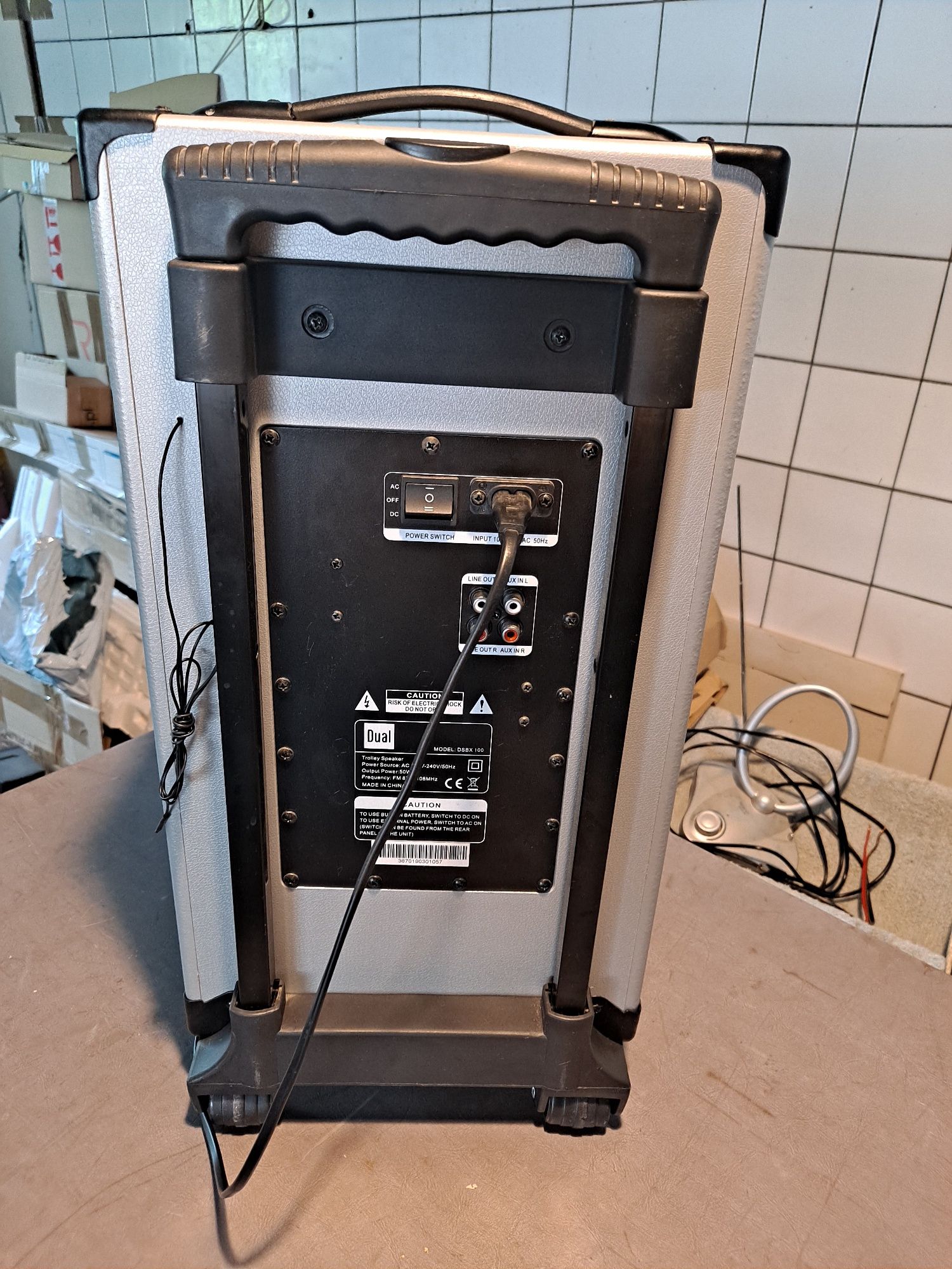 Dual DSBX 100 mobilny system dźwiękowy z Bluetooth